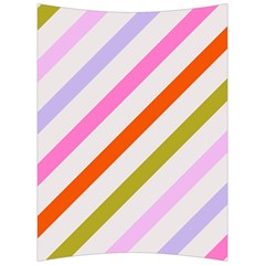 Lines Geometric Background Back Support Cushion