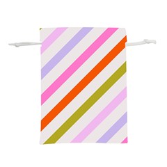 Lines Geometric Background Lightweight Drawstring Pouch (l)