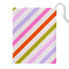 Lines Geometric Background Drawstring Pouch (4xl)