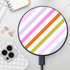 Lines Geometric Background Wireless Fast Charger(black)