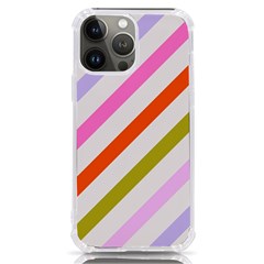 Lines Geometric Background Iphone 13 Pro Max Tpu Uv Print Case