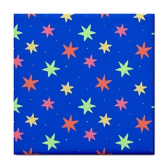 Background Star Darling Galaxy Tile Coaster