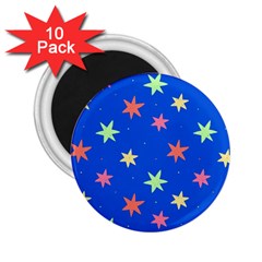 Background Star Darling Galaxy 2 25  Magnets (10 Pack)  by Maspions