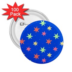 Background Star Darling Galaxy 2 25  Buttons (100 Pack) 