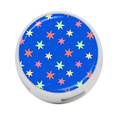 Background Star Darling Galaxy 4-port Usb Hub (two Sides)