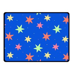 Background Star Darling Galaxy Fleece Blanket (small)