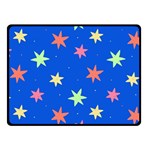 Background Star Darling Galaxy Fleece Blanket (Small) 50 x40  Blanket Front