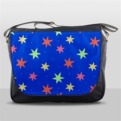 Background Star Darling Galaxy Messenger Bag by Maspions