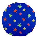 Background Star Darling Galaxy Large 18  Premium Round Cushions Front