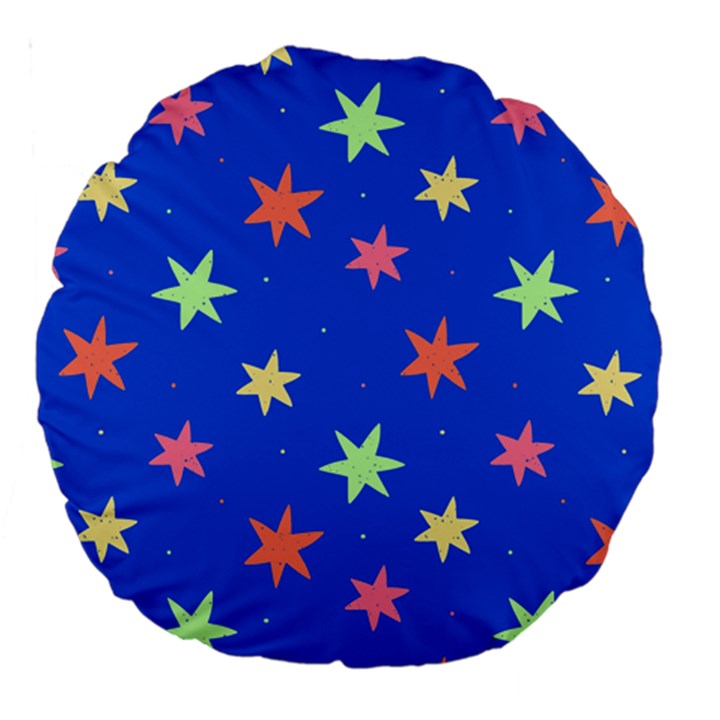 Background Star Darling Galaxy Large 18  Premium Round Cushions