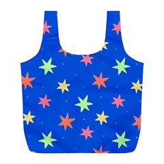 Background Star Darling Galaxy Full Print Recycle Bag (l)