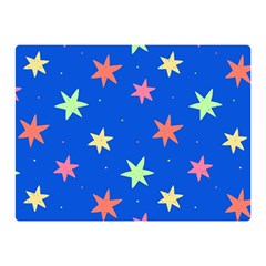 Background Star Darling Galaxy Two Sides Premium Plush Fleece Blanket (mini)