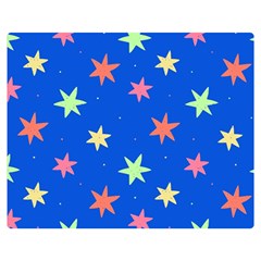 Background Star Darling Galaxy Two Sides Premium Plush Fleece Blanket (teen Size)