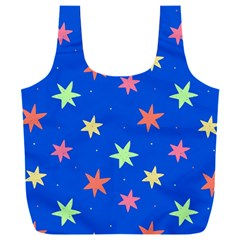 Background Star Darling Galaxy Full Print Recycle Bag (xxxl) by Maspions