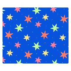 Background Star Darling Galaxy Premium Plush Fleece Blanket (small) by Maspions