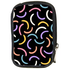 Abstract Pattern Wallpaper Compact Camera Leather Case