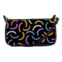 Abstract Pattern Wallpaper Shoulder Clutch Bag