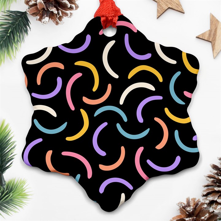 Abstract Pattern Wallpaper Ornament (Snowflake)