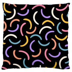 Abstract Pattern Wallpaper Large Cushion Case (one Side)