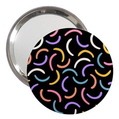 Abstract Pattern Wallpaper 3  Handbag Mirrors