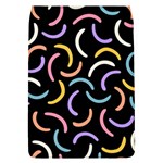 Abstract Pattern Wallpaper Removable Flap Cover (L) Front