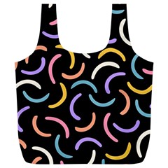 Abstract Pattern Wallpaper Full Print Recycle Bag (xl)