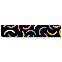 Abstract Pattern Wallpaper Small Premium Plush Fleece Scarf