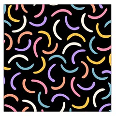 Abstract Pattern Wallpaper Square Satin Scarf (36  X 36 )