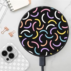 Abstract Pattern Wallpaper Wireless Fast Charger(black)