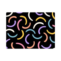 Abstract Pattern Wallpaper Premium Plush Fleece Blanket (mini)