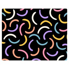 Abstract Pattern Wallpaper Premium Plush Fleece Blanket (medium) by Maspions