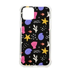 Sea Shells Pattern Wallpaper Fish Iphone 11 Pro 5 8 Inch Tpu Uv Print Case