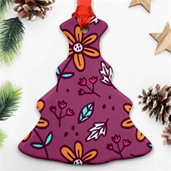 Flowers Petals Leaves Foliage Ornament (christmas Tree) 