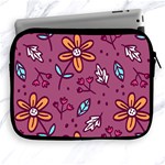 Flowers Petals Leaves Foliage Apple iPad 2/3/4 Zipper Cases Front