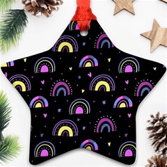 Wallpaper Pattern Rainbow Ornament (star)