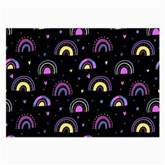 Wallpaper Pattern Rainbow Large Glasses Cloth