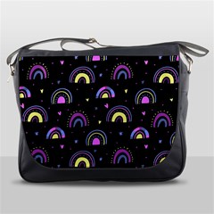 Wallpaper Pattern Rainbow Messenger Bag