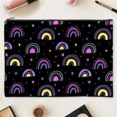 Wallpaper Pattern Rainbow Cosmetic Bag (xxxl)