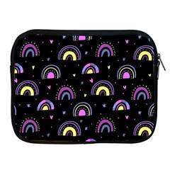 Wallpaper Pattern Rainbow Apple Ipad 2/3/4 Zipper Cases