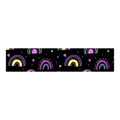 Wallpaper Pattern Rainbow Velvet Scrunchie