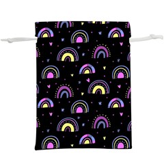 Wallpaper Pattern Rainbow Lightweight Drawstring Pouch (xl)