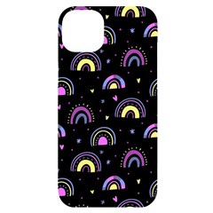 Wallpaper Pattern Rainbow Iphone 14 Plus Black Uv Print Case