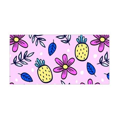 Flowers Petals Pineapples Fruit Yoga Headband by Maspions