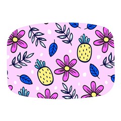 Flowers Petals Pineapples Fruit Mini Square Pill Box