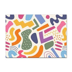 Abstract Pattern Background Sticker A4 (10 Pack)