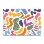 Abstract Pattern Background Sticker A4 (100 pack) Front