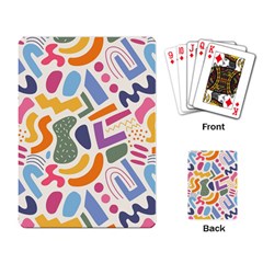 Abstract Pattern Background Playing Cards Single Design (rectangle)