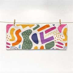 Abstract Pattern Background Hand Towel