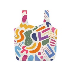 Abstract Pattern Background Full Print Recycle Bag (s)