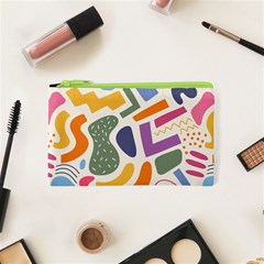 Abstract Pattern Background Cosmetic Bag (xs)